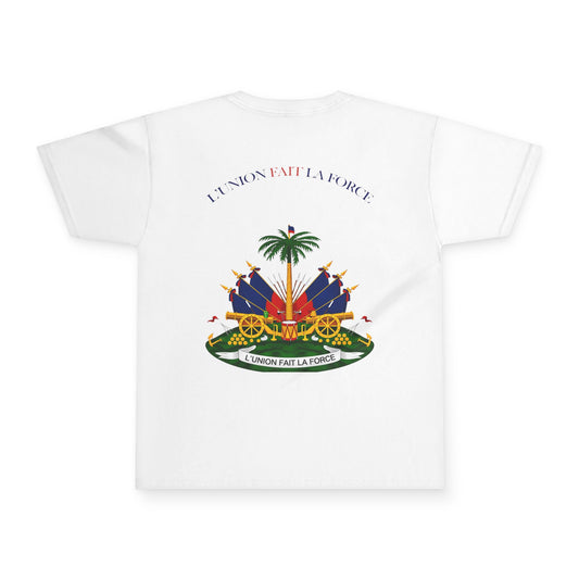 Youth Tee — Haitian Heroes Crest Graphic Shirt